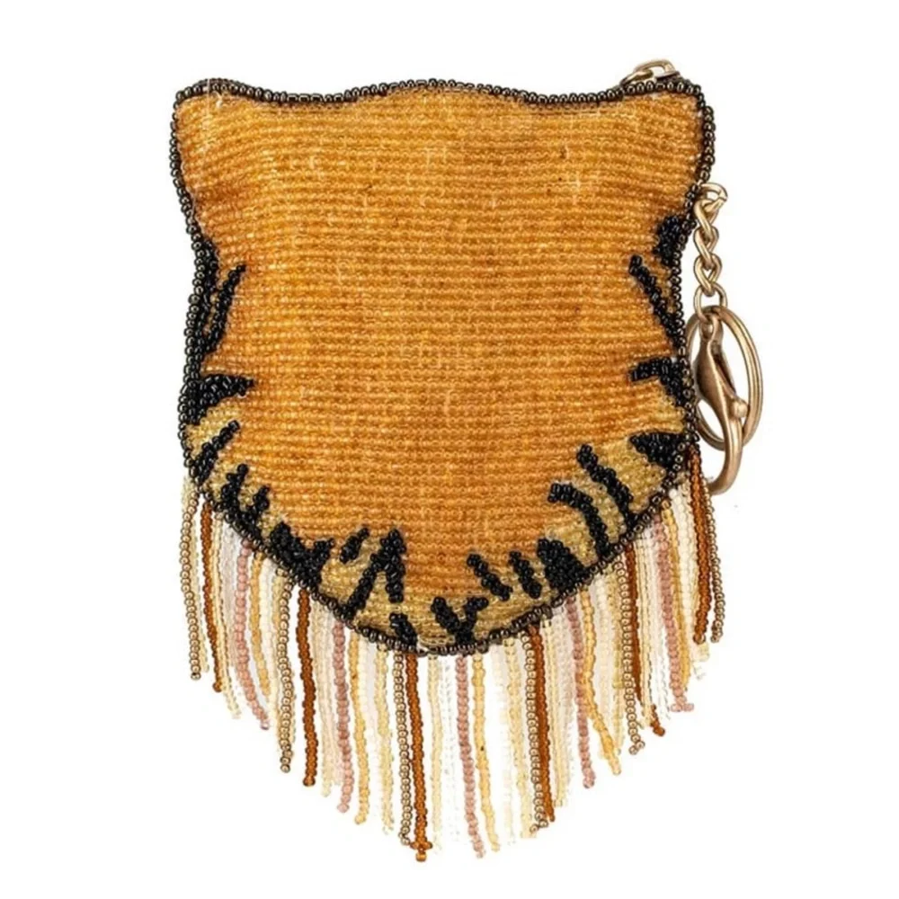 NWT MARY FRANCES Clemson Tigers Coin Purse